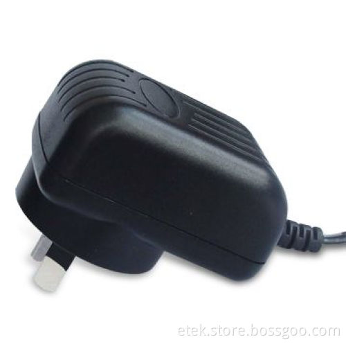 8W Series Switching Power Adapter with Australian AC Plug and 0.25A Current